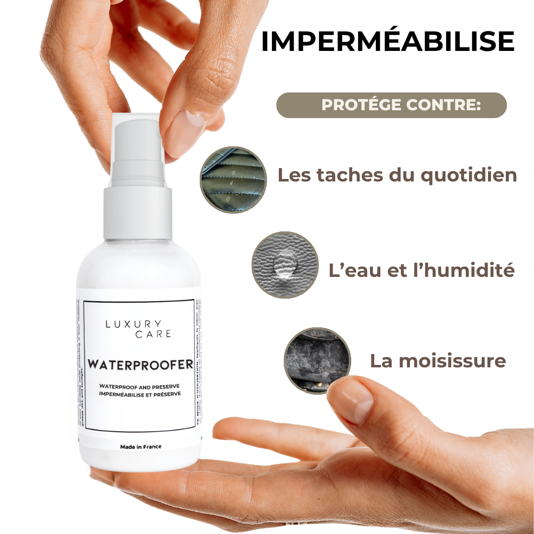 PACK TRIO : 1 Hydratant + 1 Nettoyant + 1 Imperméabilisant
