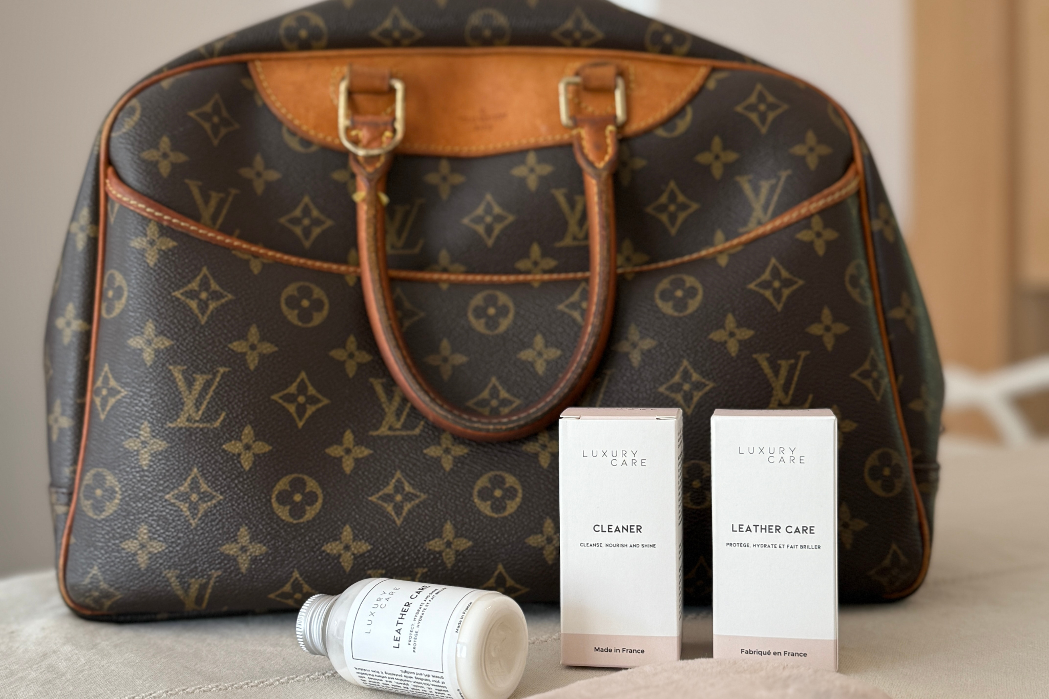 Comment entretenir la toile enduite Louis Vuitton