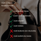 LEATHER CARE - Protecteur et Hydratant